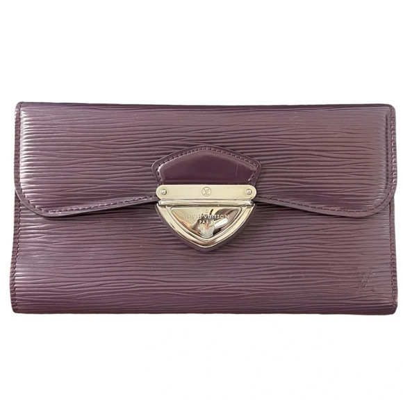 Louis Vuitton | Cassis Epi Eugenie Portefeuille Trifold Wallet - Picture 1 of 13